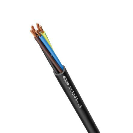 Lapp Napájecí kabel, řada: H07RN-F 2žilový 50 m Pryž plášť, Černá 90 °C