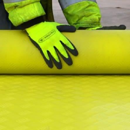 RS PRO Spínací rohož Polyvinyl, Pryž, Polyuretan 10 m 1m