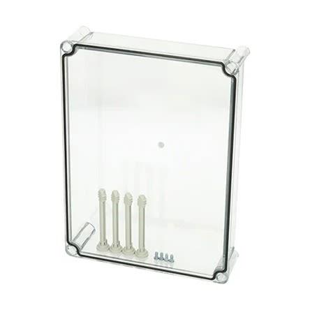 Kryt, řada: EKP Fibox, Polykarbonát Kryt 380 mm, délka: 380 mm 280mm
