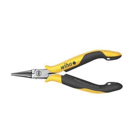 Kulaté kleště 1, celková délka: 120mm Kulaté Wiha