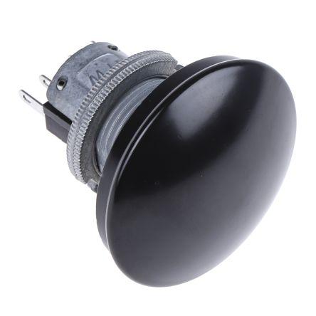 ITW Switches Tlačítkový spínač, řada: 76-94 IP67 SPDT Panel 22 mm Černá