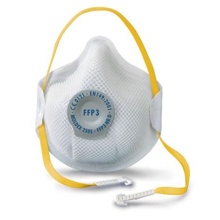 Moldex Jednorázový respirátor, řada: Moldex Smart Lisovaný Ovládání ventilem FFP3, množství v balení: 10 V balení