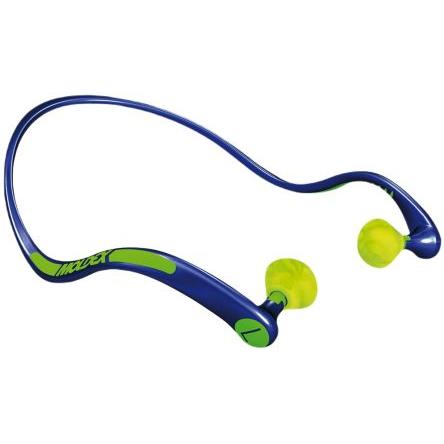 Moldex Ušní zátky, řada: WaveBand 1K Opakovaně použitelné, Žlutá, Modrá, Termoplastický elastomer 24 dB CE, EN 352-2 8