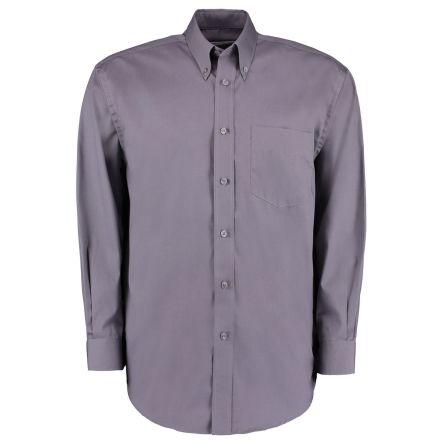 Kustom Kit KK105 Uhlově šedá Polyester, Bavlna Košile 41 in