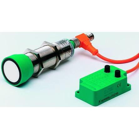Pepperl + Fuchs Ultrazvukový bezdotykový snímač UB500-30GM-E4-V15 Válec se závitem M30 x 1.5 200mA IP65 500 mm 10 Hz NPN