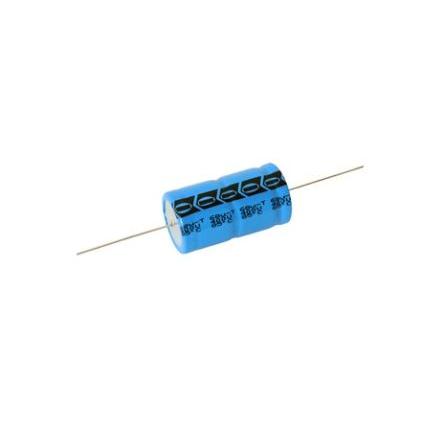 Kondenzátor, řada: 43 ASH 47 μF -10 to 50 % 1.7Ω 400V dc Axiální MAL204316479E3, Průchozí otvor Vishay