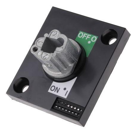 Otočná klika Černá, řada: ComPacT INS/INV 1 zámky, pro použití s: ŘADA INS Schneider Electric