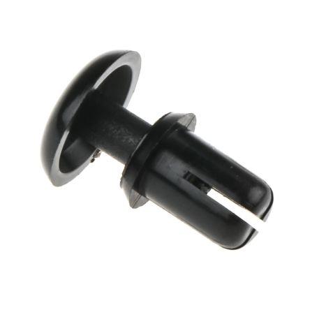 Essentra Nýt, Nylon, délka nýtu: 7.1 mm, Obyčejný Zacvaknutí, průměr nýtu: 4 mm tloušťka 4.5 mm