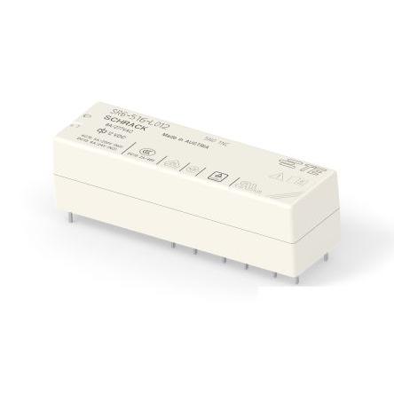 TE Connectivity Relé s nuceným vstupem 4 NO, 2 NC Montáž na plošný spoj 8A 12V dc SCHRACK SR6