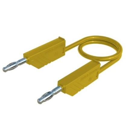 Hirschmann Test & Measurement Zkušební sonda, Žlutá 16A, délka kabelů: 25 cm, 60V dc, Polyvinylchlorid, úroveň