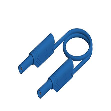Hirschmann Test & Measurement Zkušební sonda, Červená 32A, délka kabelů: 150 cm, 1kV, úroveň kategorie: Opěrka nohou