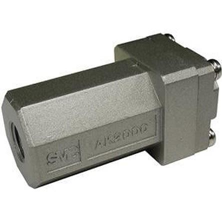 Zpětný ventil, Odlévaný hliník AK4000-F04 SMC, pracovní tlak: 1 Mpa
