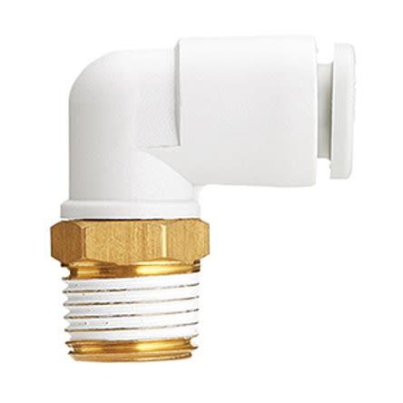 SMC Pneumatická armatura, řada: KQ2, Hliník, Zásuvný 4mm G 1/8 G
