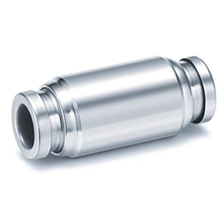SMC Přímý pneumatický adaptér s oboustr. vněj. závitem, řada: KQB2, Push-in 8 mm Rychlá montáž, Push-in 8 mm Rychlá