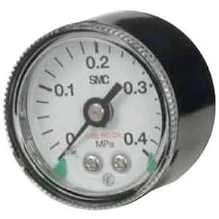 Tlakoměr Vnější, Vnitřní G46-7-02-SRB, přesnost: 3 %FS 42.5 mm R 1/8 in, 23 °C 0.7 MPa 0 MPa SMC