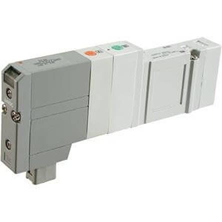Elektromagnetický ventil 3 polohy uzavřeno, řada: SV RC Vzduch, max. průtok: 1477L/min SMC 24V dc