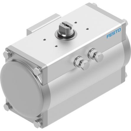 Pneumatický otočný aktuátor DFPD-160-RP-90-RD-F0710-R3-EP, řada: DFPD, max. tlak: 8 bar Festo Dvojčinný 90 °, vývrt: