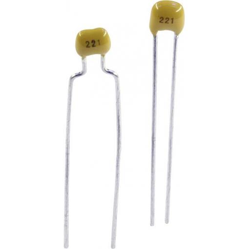 TANCAP CC4-0805N102J101C1 keramický kondenzátor THT 1 nF 100 V 5 % (š x v) 4.2 mm x 25 mm 1 ks