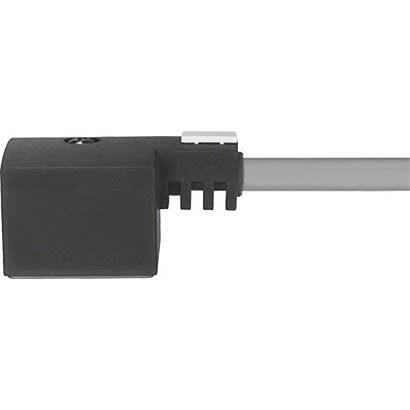 Zástrčka kabelu elektromagnetického ventilu, pro použití s: Elektromagnetický ventil KMC-1-24-10-LED Festo