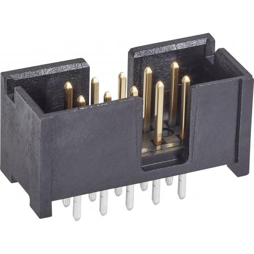 TE Connectivity 5103309-1 kolíková lišta Rastr (rozteč): 2.54 mm Počet pólů: 10 Počet řádků: 2 1 ks