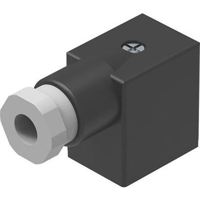 Zástrčka kabelu elektromagnetického ventilu, pro použití s: Elektromagnetický ventil MSSD-F-M16 Festo