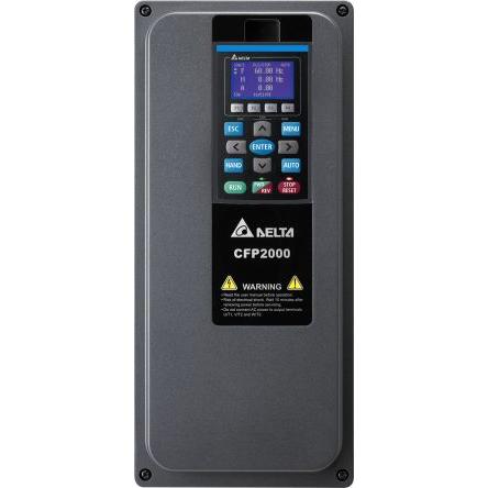Pohon s proměnnými otáčkami, řada: CFP2000 2.2 kW 3 599Hz 460V IP55, IP41 Delta Electronics 5.5 A