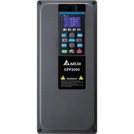 Pohon s proměnnými otáčkami, řada: CFP2000 3.7 kW 3 599Hz 460V IP41, IP55 Delta Electronics 180 A