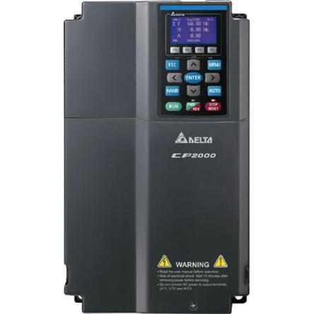 Pohon s proměnnými otáčkami, řada: CP2000 15 kW 3 599Hz 460V IP20 Delta Electronics 32 A