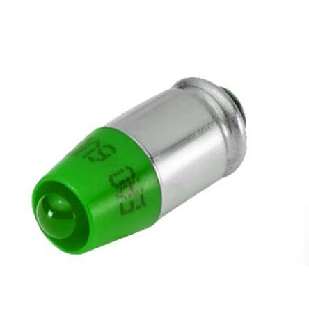 EAO Kontrolka barva světla Zelená, průměr: 6.1 mm, 48 V ac, 48V dc 600mcd