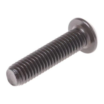 RS PRO Šroub s vnitřním šestihranem, Lesklý zinek, Ocel hlavice Vnitřní šestihran, M6, M6, délka: 25 mm
