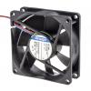 ebm-papst Axiální ventilátor, řada: 8400 N, průtok vzduchu: 79 m³/h 2.8 W 12V dc 233 mA IP68 80 mm 80mm 25 mm