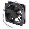 ebm-papst Axiální ventilátor, řada: 8400 N, průtok vzduchu: 58 m³/h 1.4 W 24V dc 58 mA IP20 80 mm 80mm 25 mm