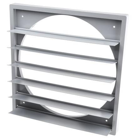 ebm-papst Ventilační mřížka, Ekologicky šetrný plast Paralelní 347 mm 347mm 26 mm