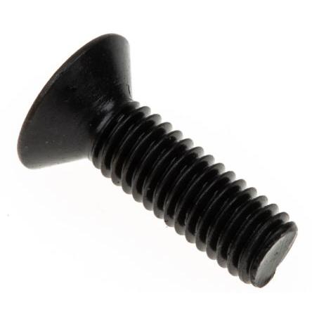 RS PRO Šroub s vnitřním šestihranem, Obyčejný, Ocel hlavice Zápustný s vnitřním šestihranem, M3, M3, délka: 10 mm