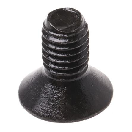RS PRO Šroub s vnitřním šestihranem, Obyčejný, Ocel hlavice Zápustný s vnitřním šestihranem, M5, M5, délka: 10 mm