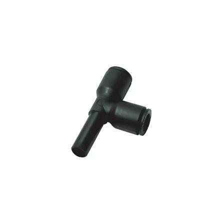 T-kus s rovným připojením Zásuvný modul Run Tee, Polymer 6 mm Legris