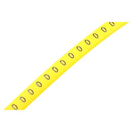Označovač kabelu, řada: Ovalgrip Nasouvací barva Černá 5 mm x 5.3mm HellermannTyton Žlutá 0 3.6 mm 901-10133