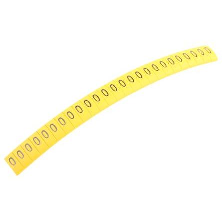 Označovač kabelu, řada: Ovalgrip Nasouvací barva Černá 5 mm x 8.6mm HellermannTyton Žlutá 0 6 mm 901-10171