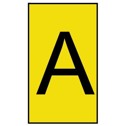 Označovač kabelu, řada: Ovalgrip Nasouvací barva Žlutá 5 mm x 8.6mm HellermannTyton A 6 mm 901-10183