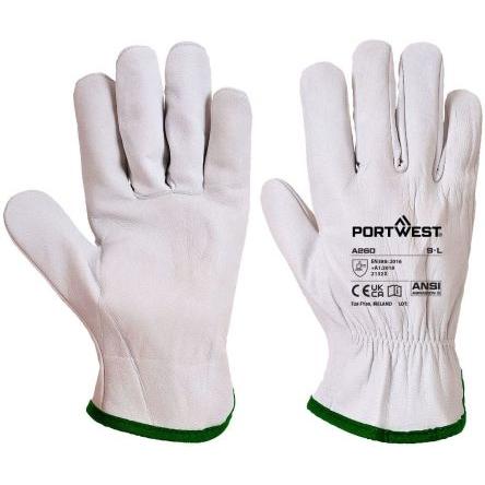 Portwest Rukavice Bílá CE Kůže 2 2 3 Ne Ne 11 A260