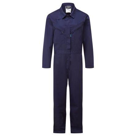 Portwest Kombinéza, Tmavomodrá Měkký, Komfortní, Kin GSMill Polycotton No
