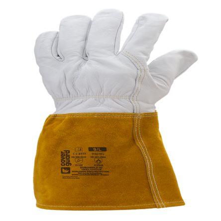 Coverguard Pracovní rukavice Šedá EN420:2003 + A1:2009, EN12477:2001+A1:2005, EN388:2016 +A1:2018 Kůže 150mm