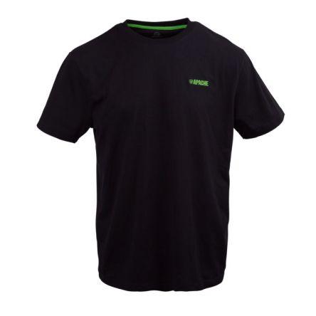 Apache Tričko No, Černá, 35 % bavlna, 55 % polyester, řada: DELTA Krátký rukáv L