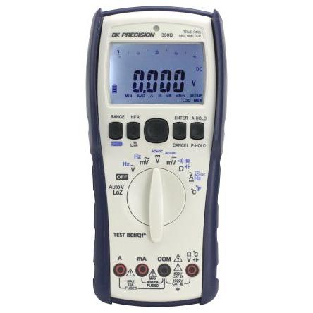 Multimetr 390B Ruční 10 A ac, typ displeje: Digitální 1 kV ac, číslo modelu: BK390B BK Precision True RMS 10 A dc