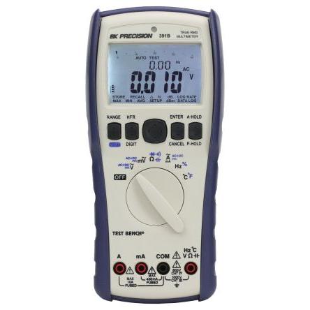 Multimetr Ruční 10 A ac, typ displeje: Digitální 1 kV ac, číslo modelu: BK391B BK Precision True RMS 10 A dc