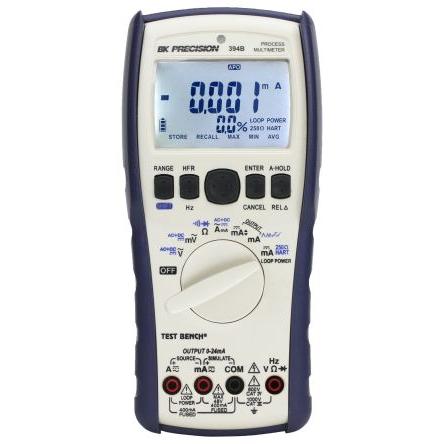 Multimetr B&K Precision Corp Ruční 1 A ac, typ displeje: Digitální 1 kV ac, číslo modelu: BK394B BK Precision True RMS 1