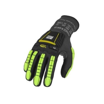 Ansell Pracovní rukavice Černá, Zelená CE, EcoVadis Nylon, Spandex 4 1 3 Nitril Ne Ne 8 RINGERS R840