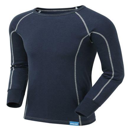 PULSAR, Tmavomodrá, 50 % polyester, 50 % Viloft Zateplené spodní triko, SC: XL