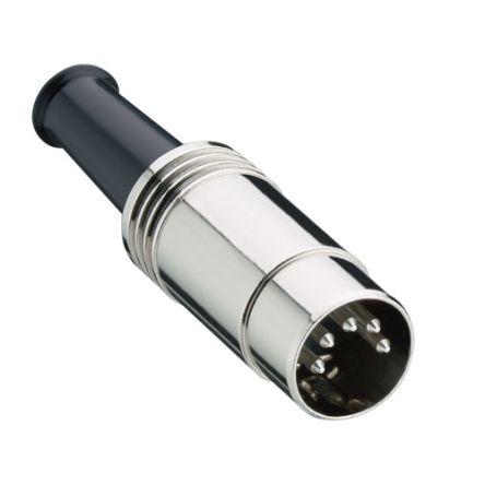Lumberg Konektor DIN, řada: 0131, počet kontaktů: 5, 100V ac, orientace těla: Rovný 4A DIN 41524, typ připojení: zásuvný