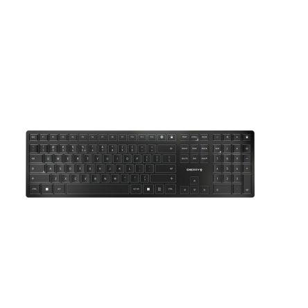 Klávesnice, model: JG-91, Bezdrátové, Černá, Šedá, USB, Bezdrátové Standardní QWERTY (EU) normální klávesy 105 x 15 mm x